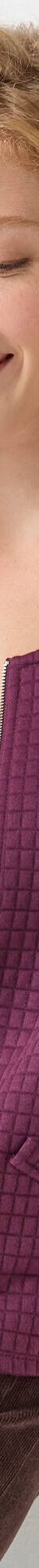 Veste matelassée zippée (prune) Veste matelassée zippée (prune)